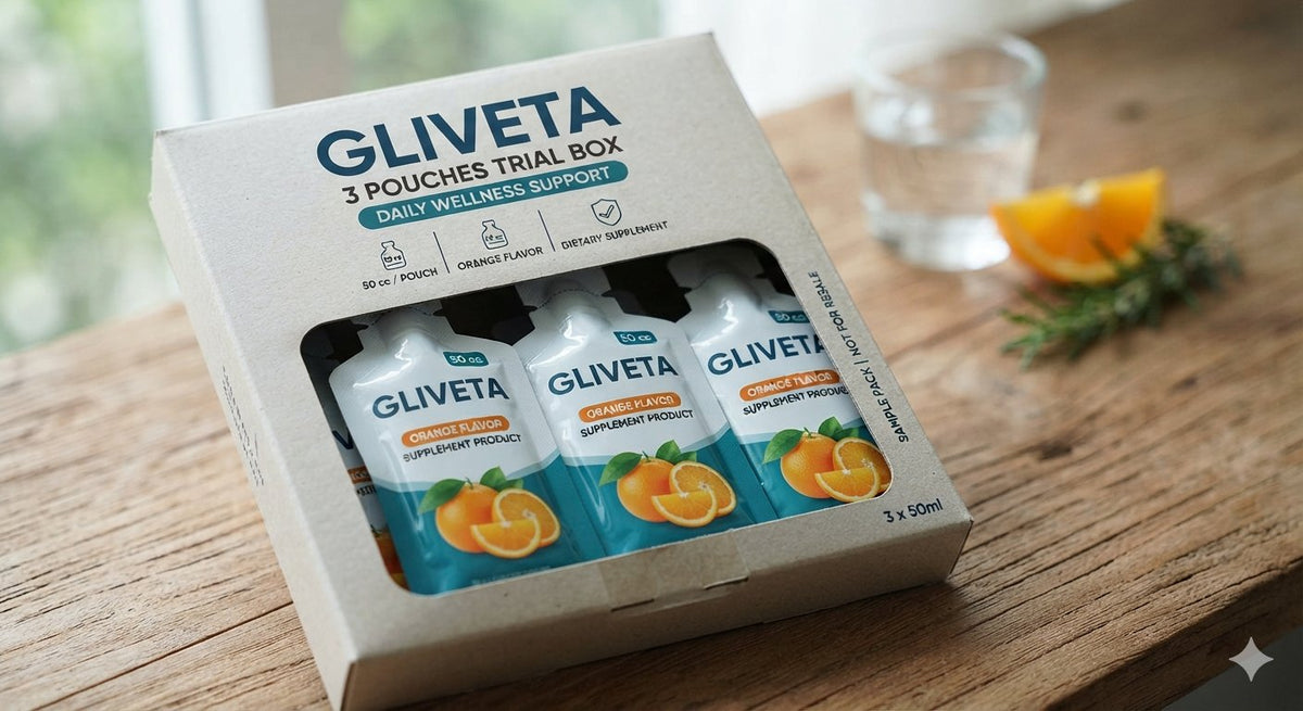 GLIVETA 3 packs glucose challenge